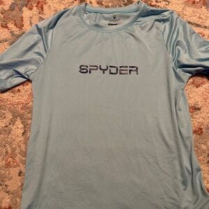 Spyder Sky Blue Performance Tee